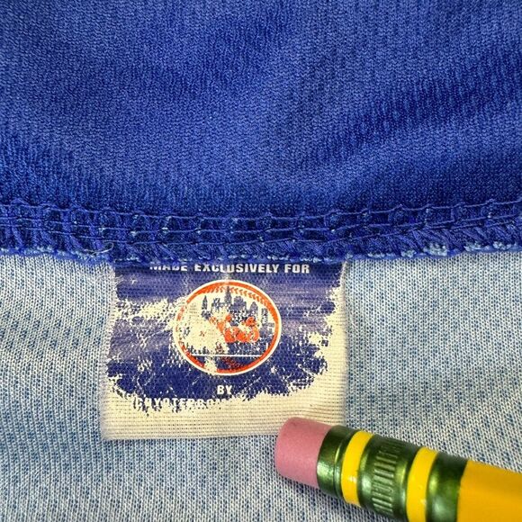 New York Mets Jacob deGrom #48 Jersey Geico MLB Blue - Picture 7 of 8